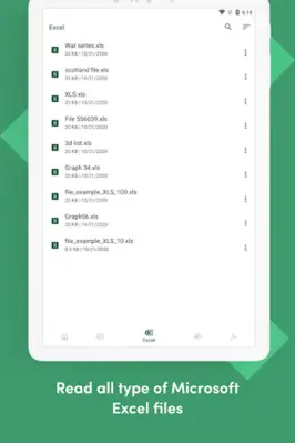 Office Reader - PDF,Word,Excel android App screenshot 2