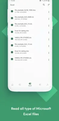 Office Reader - PDF,Word,Excel android App screenshot 7